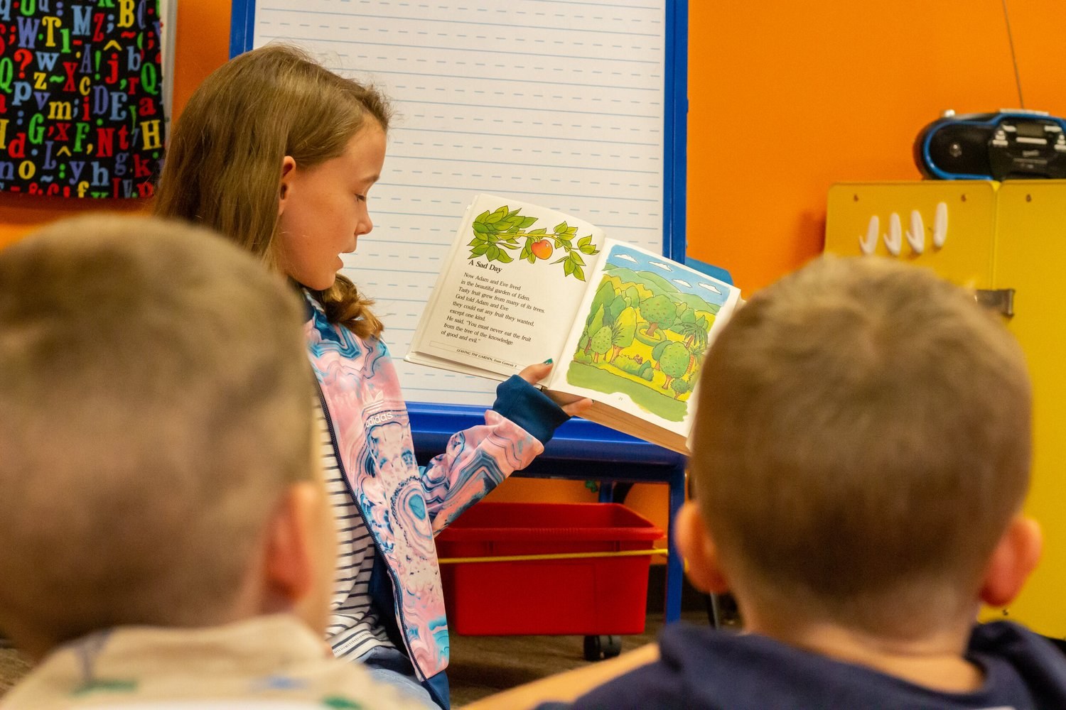 Children taking part in Kid City
